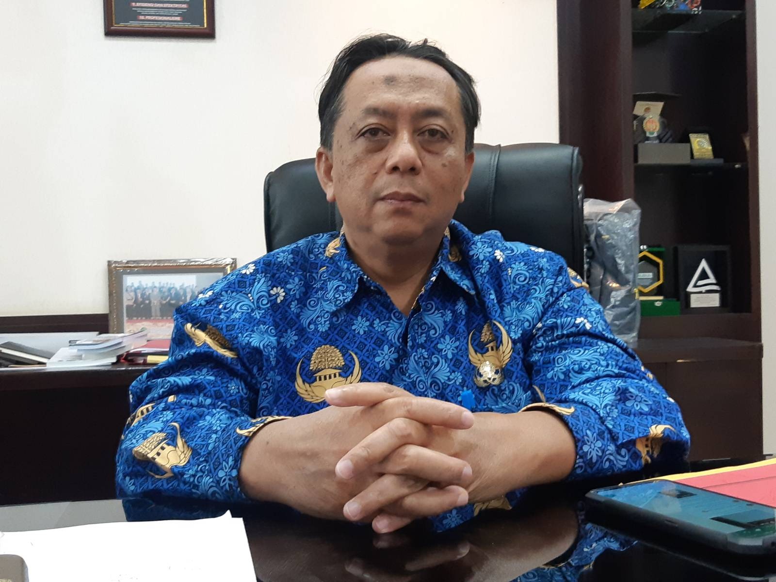 Kepala Dinas Tenaga Kerja dan Transmigrasi (Disnakertrans) Kaltim, Rozani Erawadi. (Tim KJI)